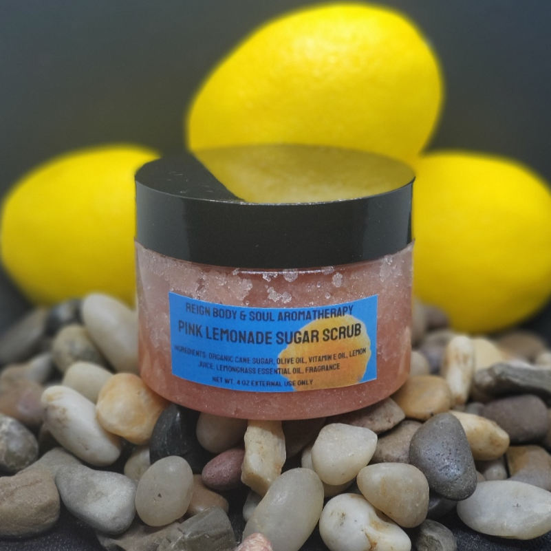 Pink Lemonade Sugar Scrub